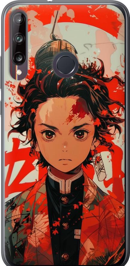 Чехол на Huawei P40 Lite E Тандзиро Камадо (6131t-1875-42517)