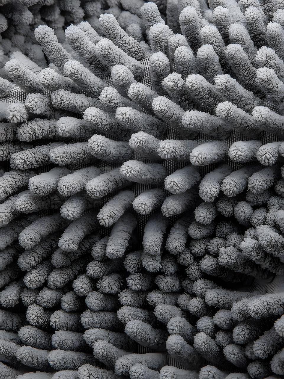 Мішок для прання взуття в пральній машині з мікрофібрами Cірий - фото 8