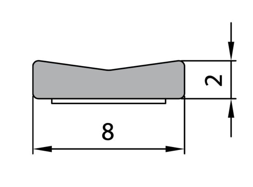 Уплотнитель самоклеющийся SANOK RUBBER тип лапша 8x2 мм Черный (77789) - фото 2 Уплотнитель самоклеющийся SANOK RUBBER тип лапша 8x2 мм Черный (77789) - фото 2