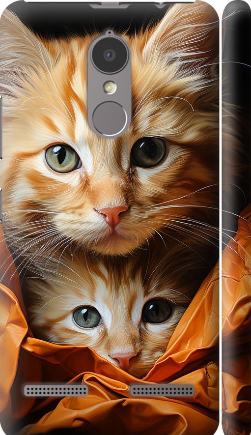 Чехол на Lenovo K6 Котики 2 (5664m-452-42517)
