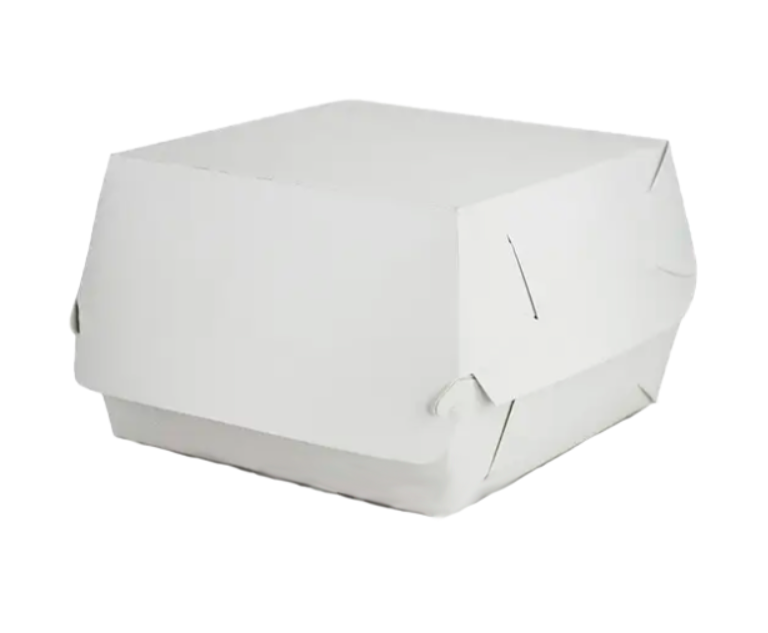 Коробка для бургера 10х10х10 см 200 шт. Белый (11179756)