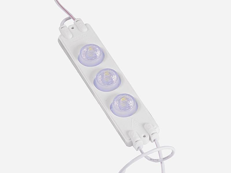 Модуль світлодіодний МТК №106 3030-3smd 1.6W 220V IP65 по 20 шт. пластина Білий (4876)