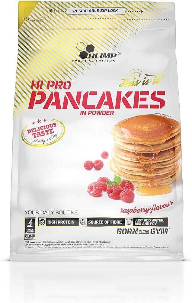 Смесь для приготовления панкейков Olimp Hi Pro Pancakes малина 900 г