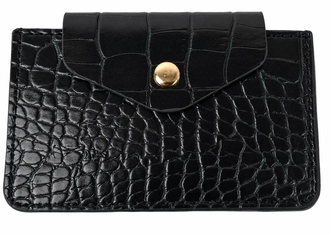 Картхолдер Trendz екошкіра Чорний (A240010629 croco black) Картхолдер Trendz екошкіра Чорний (A240010629 croco black)