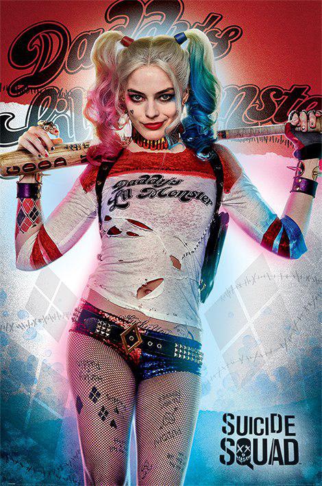 Постер плакат Загін Самогубців/Suicide Squad Daddy's Lil Monster 61x91,5 см