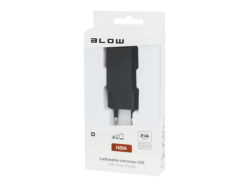 Зарядное устройство BLOW H21A 1xUSB 2,1 А (75-889#) Зарядное устройство BLOW H21A 1xUSB 2,1 А (75-889#)