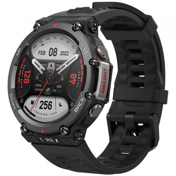 Часы смарт Amazfit T-Rex 2 Ember Black