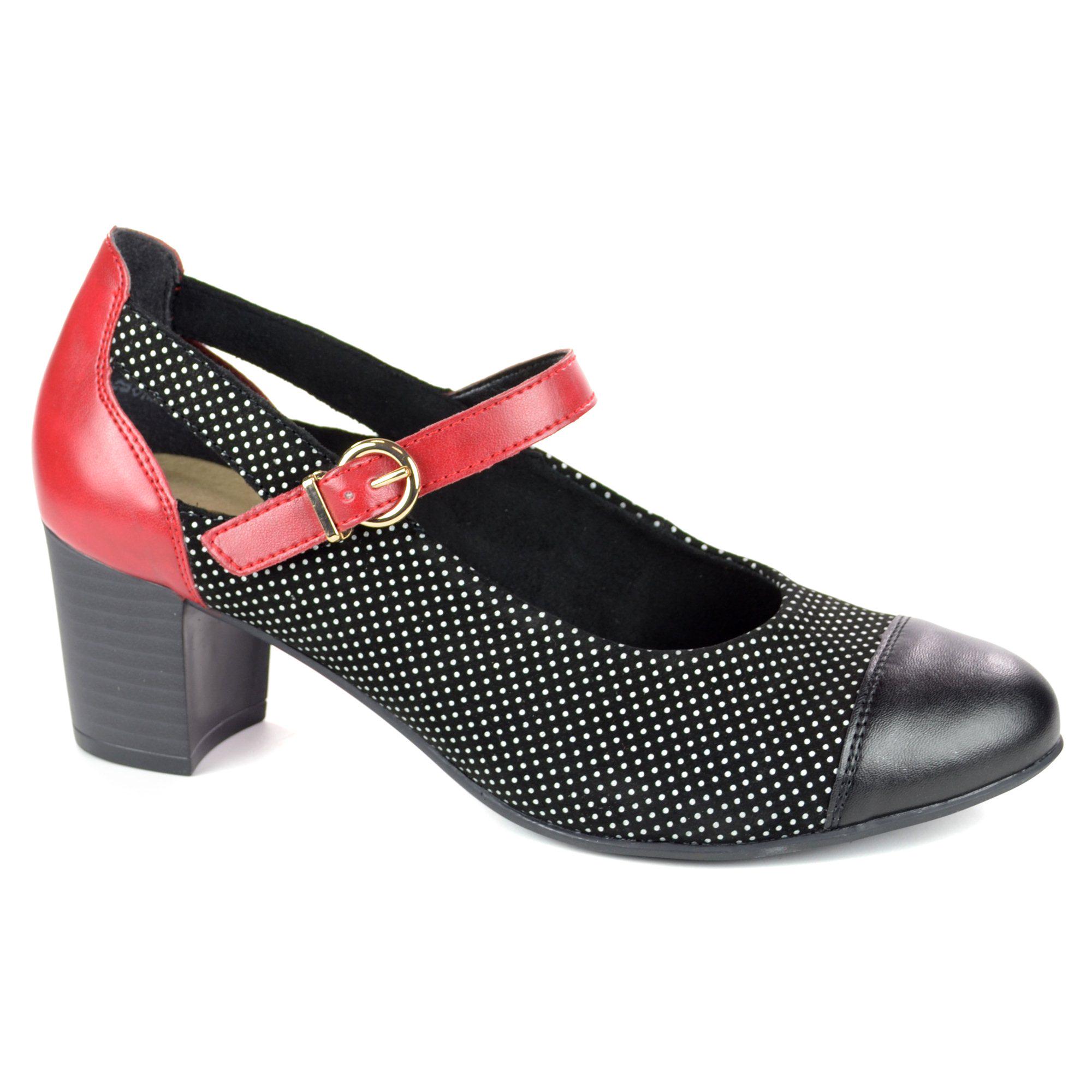 Туфли женские осенние Remonte р. 38 Черный (04199-38)