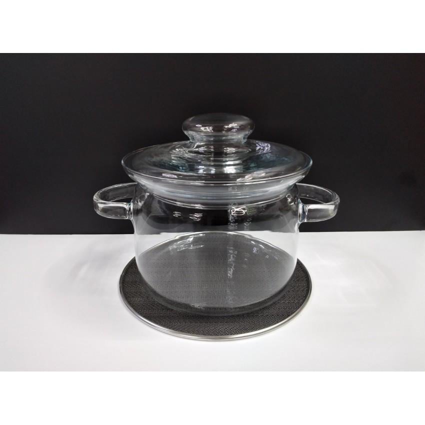 Каструля Simax Nyko Color з розсіювачем полум'я 2 л (s6073/s6151)