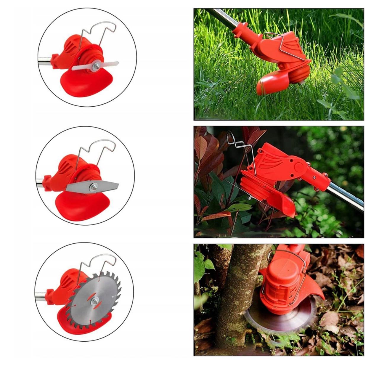 Триммер аккумуляторный для травы DaoLong на 2 аккумулятора (25344398) - фото 4 Триммер аккумуляторный для травы DaoLong на 2 аккумулятора (25344398) - фото 4