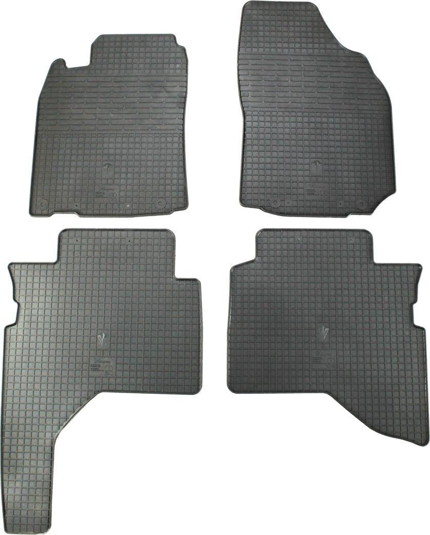 Коврики автомобильные в салон Stingray Mitsubishi L200 с 96-06 г.в. 4 шт. Черный (15293037)