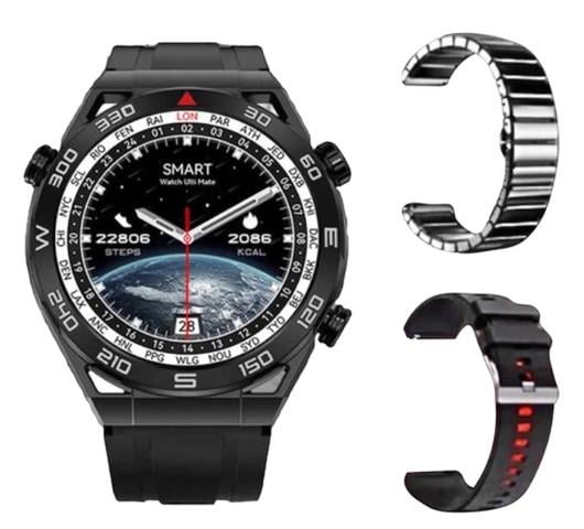 Смарт-часы мужские SmartX X5Max спортивный IP68 GPS Bluetooth Черный (2853785469)