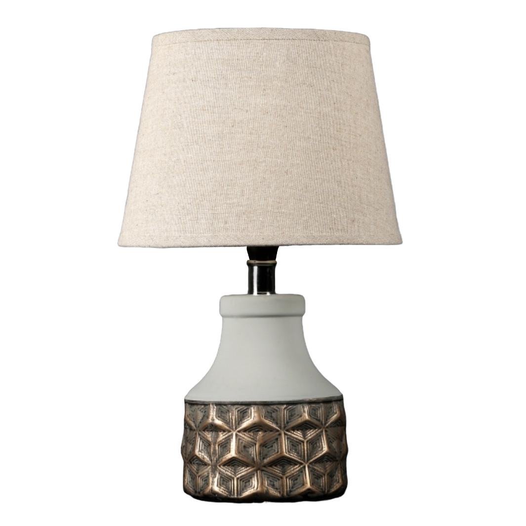 Настільна лампа з абажуром S&R NJL2216{A+B}A (2302766860)