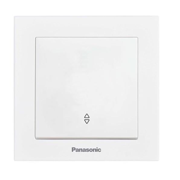Выключатель проходной Panasonic Karre Plus 55 1-кл Белый (22823-е)