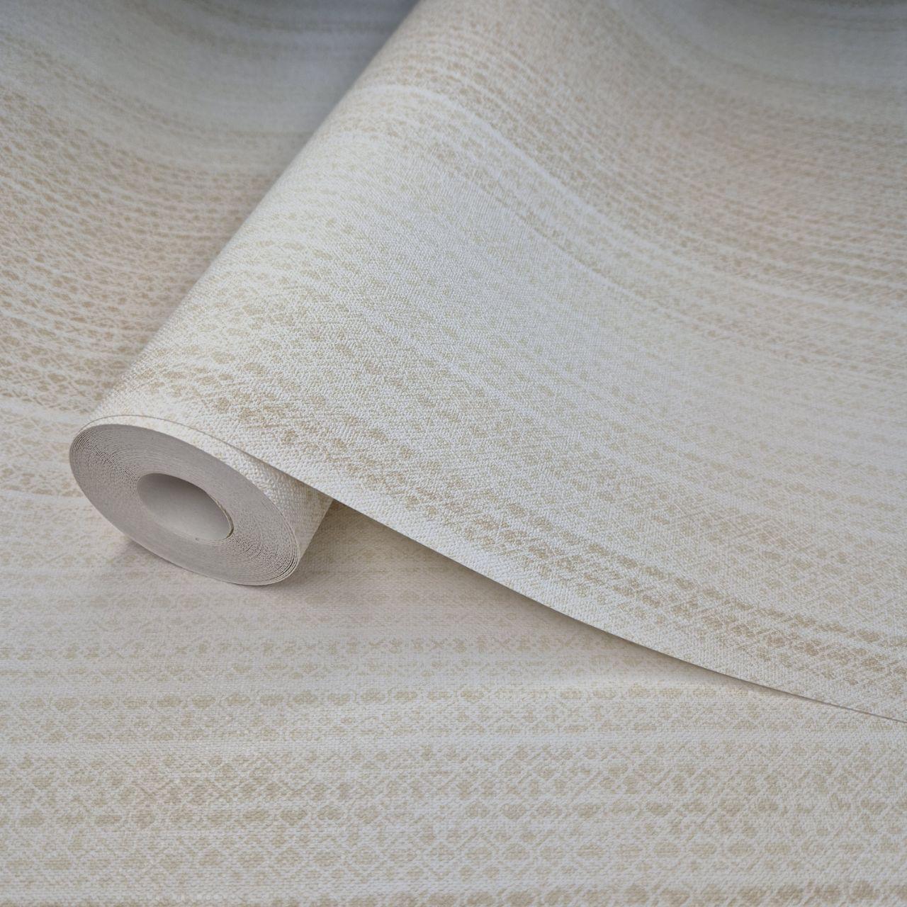 Шпалери вінілові Marburg 1032357 в смужку для спальні/вітальні/кабінету 10,05x1,06 м Бежевий (2551038891)