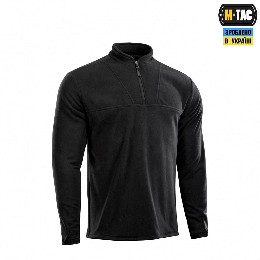 Кофта флісова M-Tac Delta Fleece M Чорний (5911865) - фото 2 Кофта флісова M-Tac Delta Fleece M Чорний (5911865) - фото 2