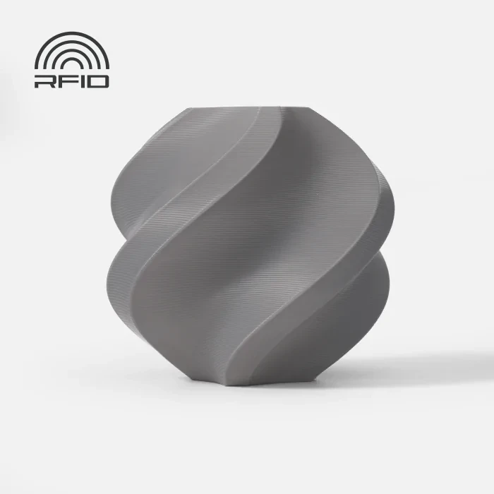 Пластик Bambu Lab ASA устойчив к ультрафиолету с RFID меткой 1,75 мм 1 кг Серый (45102)