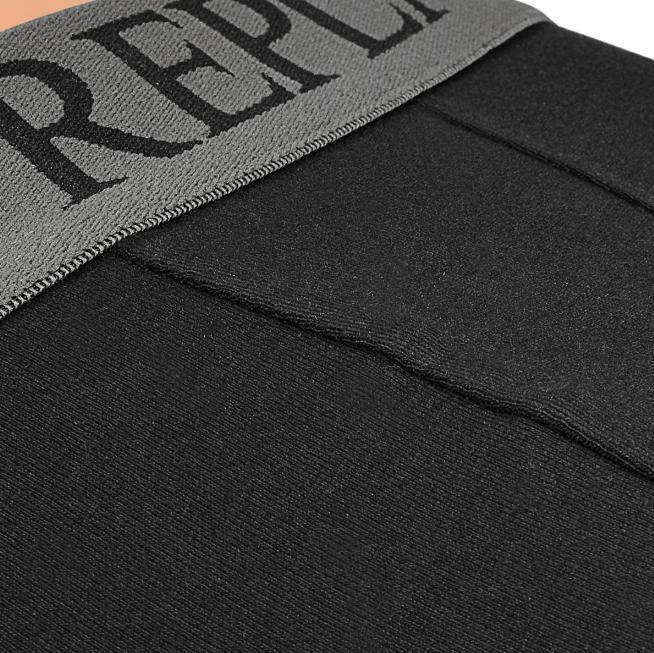 Трусы боксеры мужские анатомические Replay 2 шт. M Черный (102576829) - фото 4