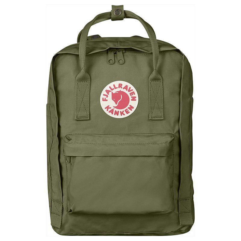 Городской рюкзак Fjallraven Kanken Laptop 13 л Green (27171.620)