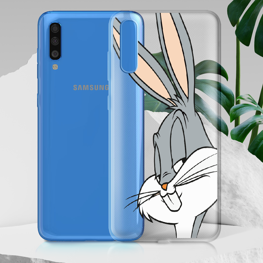 Чохол BoxFace Samsung A705 Galaxy A70 Lucky Rabbit Прозорий силікон (36860-bk81-36860) - фото 2