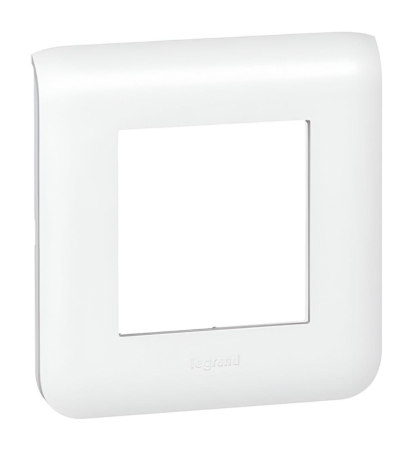 Рамка для розетки Legrand Mosaic 1 пост Белый (ERC-078802)