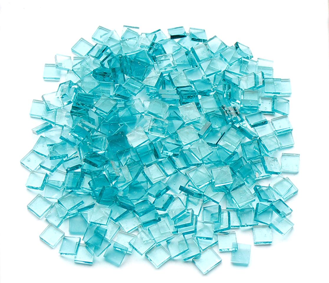 Набор кусочков мозаики квадратных 200 г 1х1 см 280 шт. Бирюзовый (3635) Набор кусочков мозаики квадратных 200 г 1х1 см 280 шт. Бирюзовый (3635)