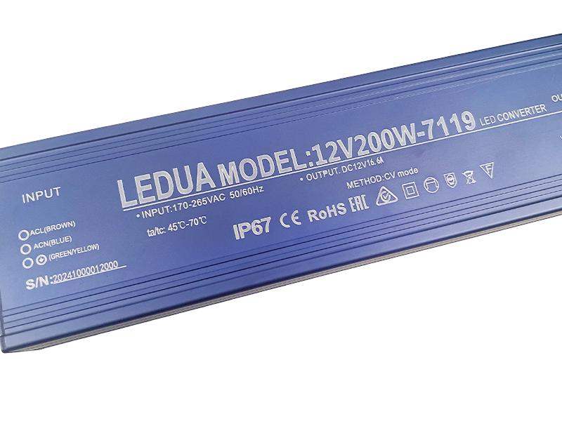 Блок питания LEDUA 200W IP67 WBP-200 (8726) - фото 3 Блок питания LEDUA 200W IP67 WBP-200 (8726) - фото 3