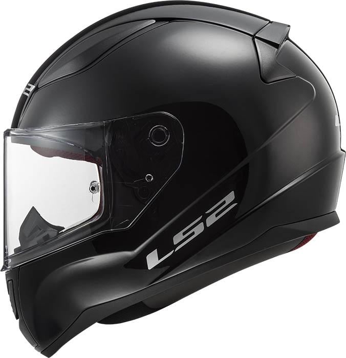 Мотошлем LS2 FF353 RAPID SINGLE MONO 2XL Gloss Black (13790)