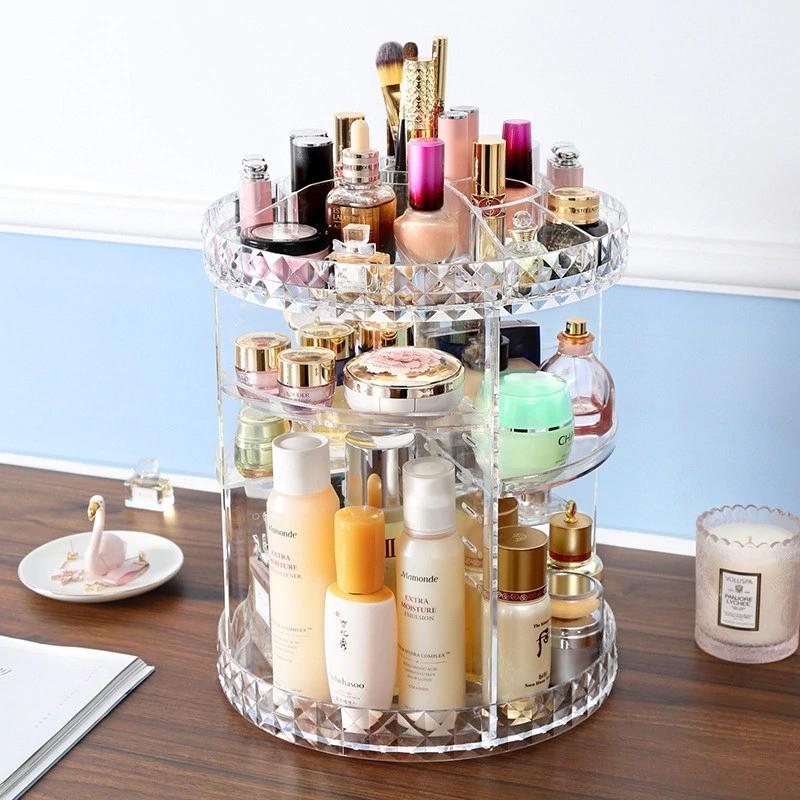 Органайзер для косметики Rotation Cosmetics Organizer прозорий 37х25 см - фото 4