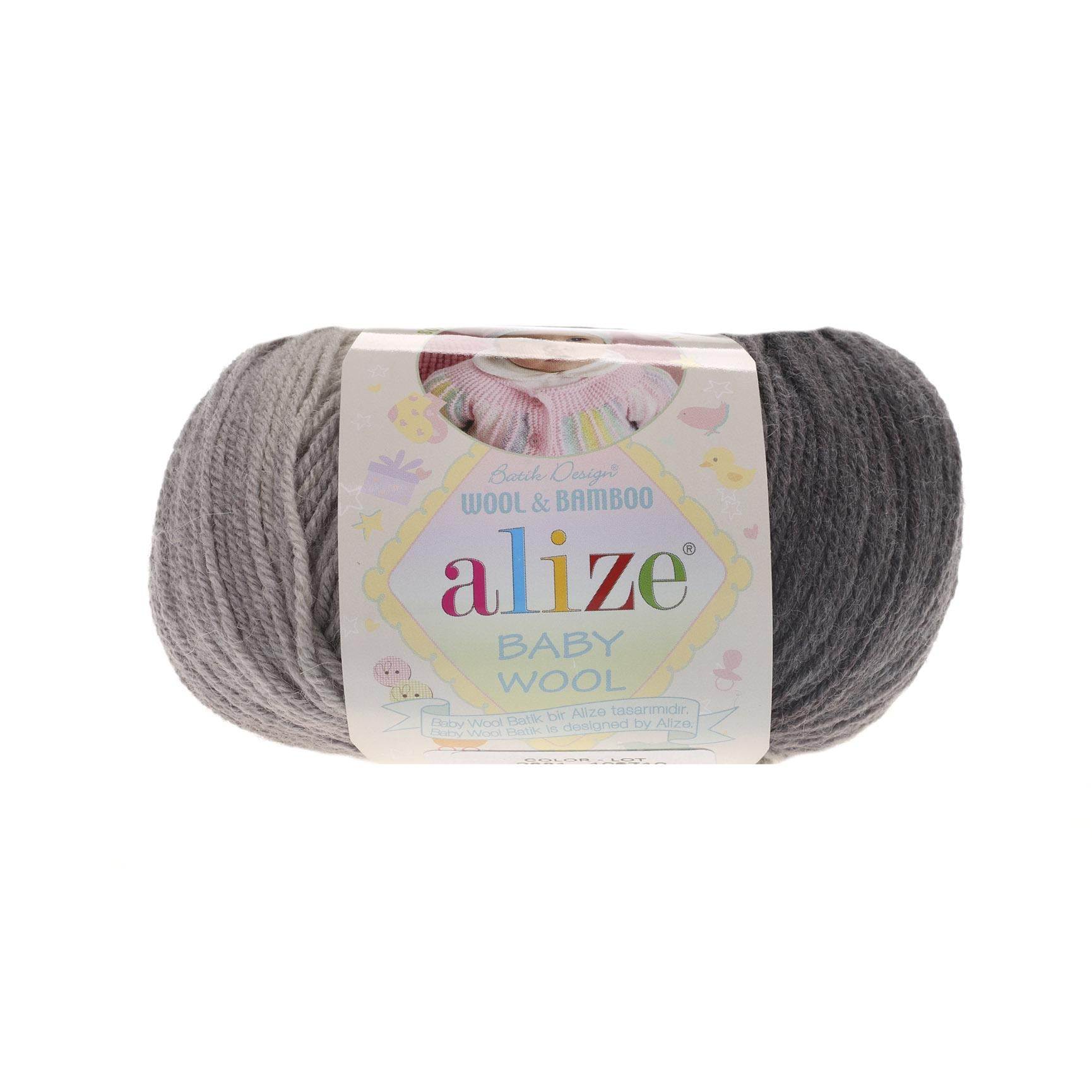 Пряжа Alize Baby Wool Batik 2881