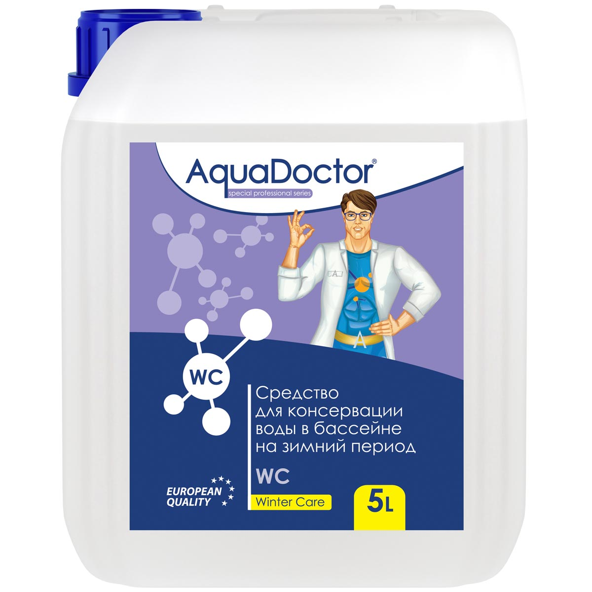 Зимовий консервант для басейну AquaDoctor Winter Care 5 л (14000608) - фото 2