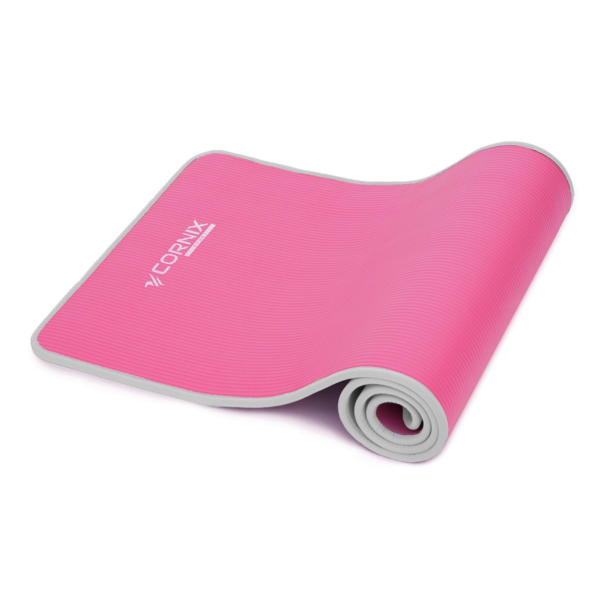 Килимок спортивний Cornix NBR XR-0095 183x61x1 cм Pink/Grey (25801954)