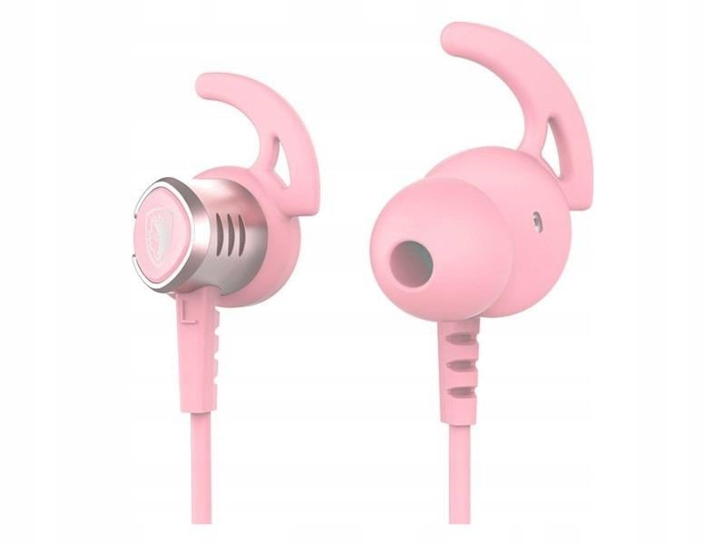 Гарнітура Sades SA-606 Wings 20 дротове підключення mini-Jack 3,5 мм Рожевий (SA606PKJ)