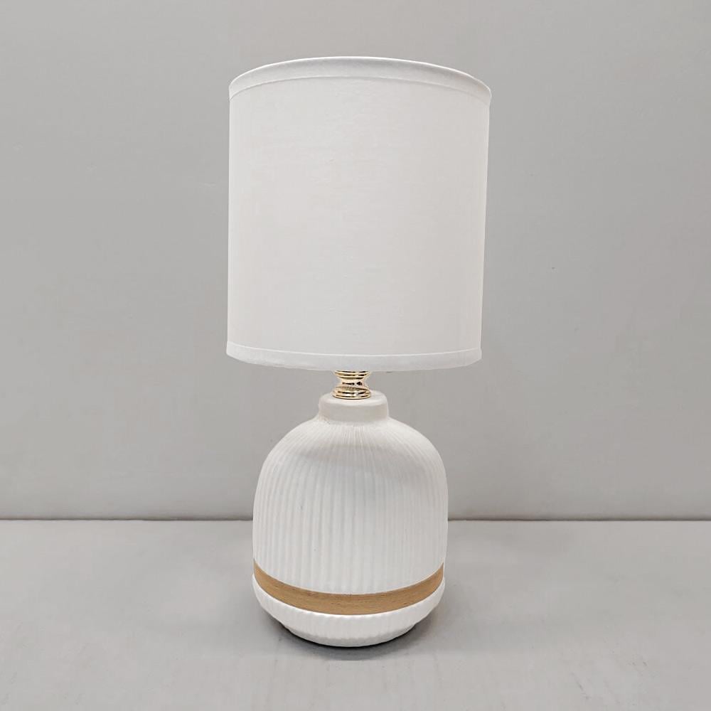 Настольная лампа с абажуром Light House SRS-20072 White