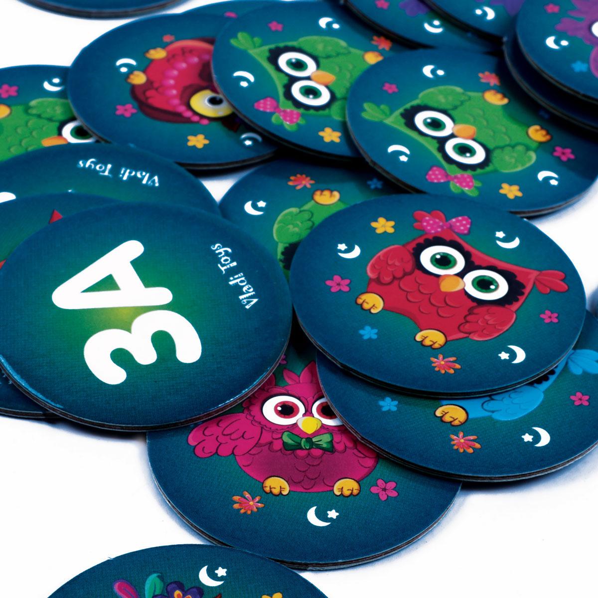 Комплект настільних ігр Vladi Toys Грайливі сови. Бачу слово! та Спритні вівці. Схопи 10-ку! - фото 4