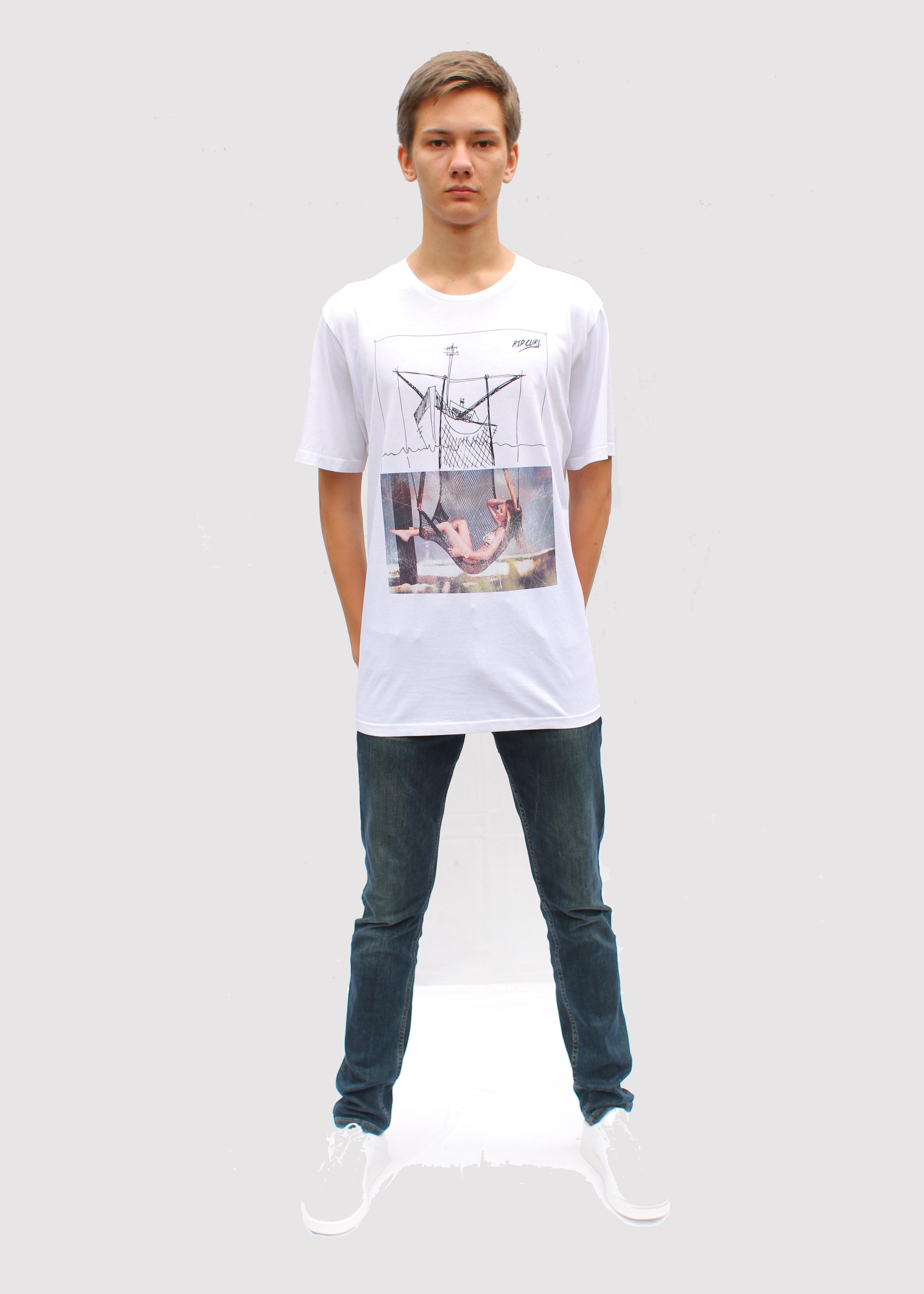 Футболка мужская Rip Curl Good day bad day tee cteha4-1175 XL - фото 3