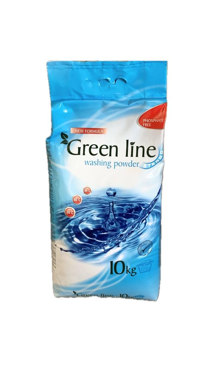 Пральний порошок Green Line Strong 10 кг (4433000)