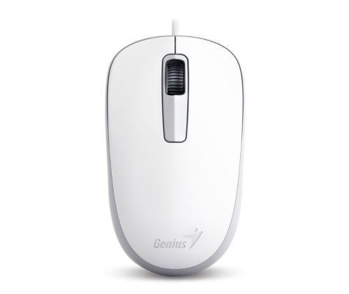 Мышь Genius DX-125 USB оптическая 1000 dpi 3 кнопки 1,5 м Белый