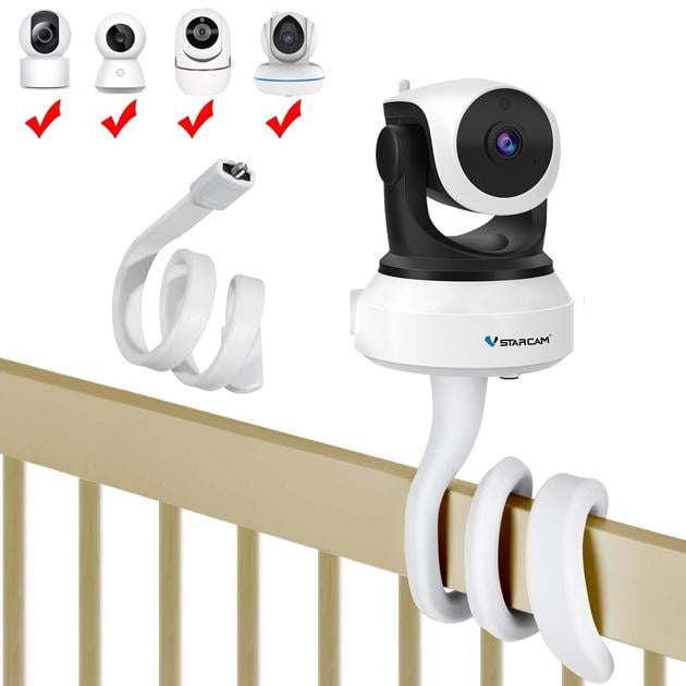 Штатив гибкий для видеокамеры/видео крутиться на 360⁰ Белый - фото 6