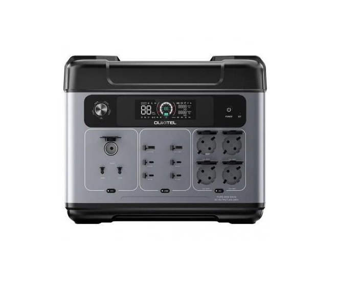 Зарядная станция портативная Oukitel P2001 PLUS 2048 Вт/ч 2400 Вт (200103) Зарядная станция портативная Oukitel P2001 PLUS 2048 Вт/ч 2400 Вт (200103)