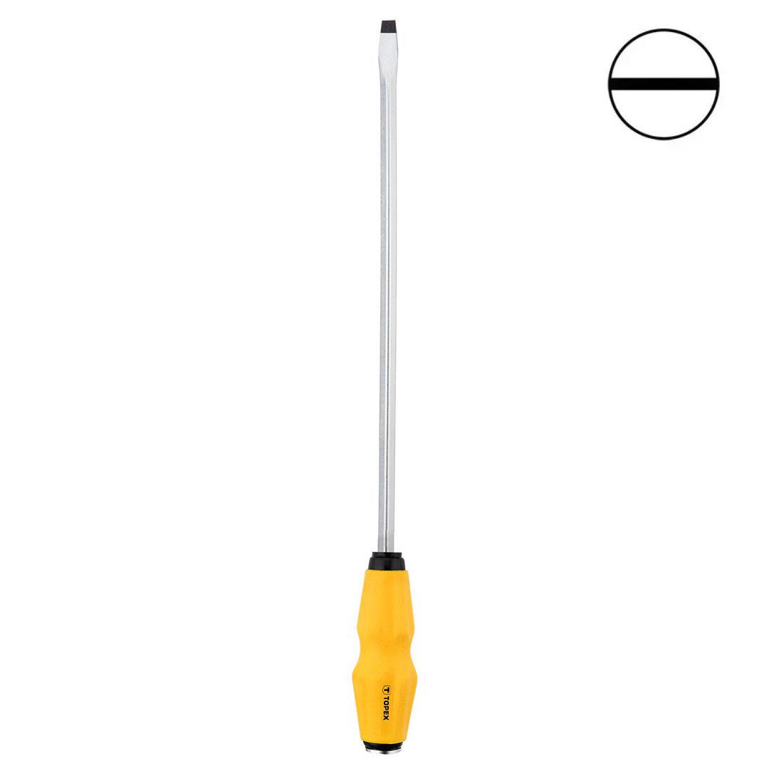 Отвертка плоская ударная SL8 Topex 39D256 шлицевая магнитная 8x300 мм (21929) - фото 3 Отвертка плоская ударная SL8 Topex 39D256 шлицевая магнитная 8x300 мм (21929) - фото 3