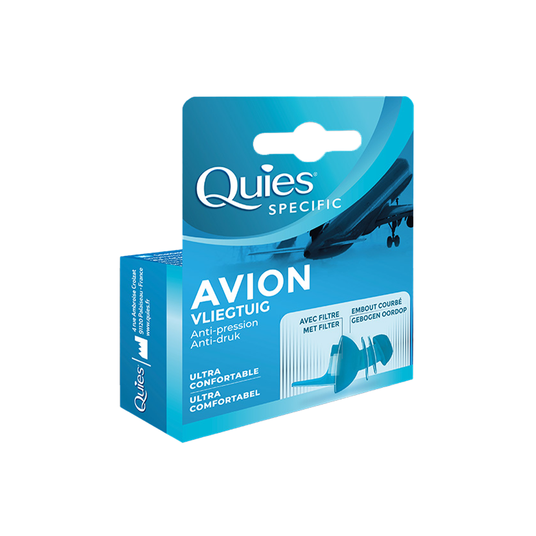 Беруши Quies Avion для самолета и путешествий Беруши Quies Avion для самолета и путешествий