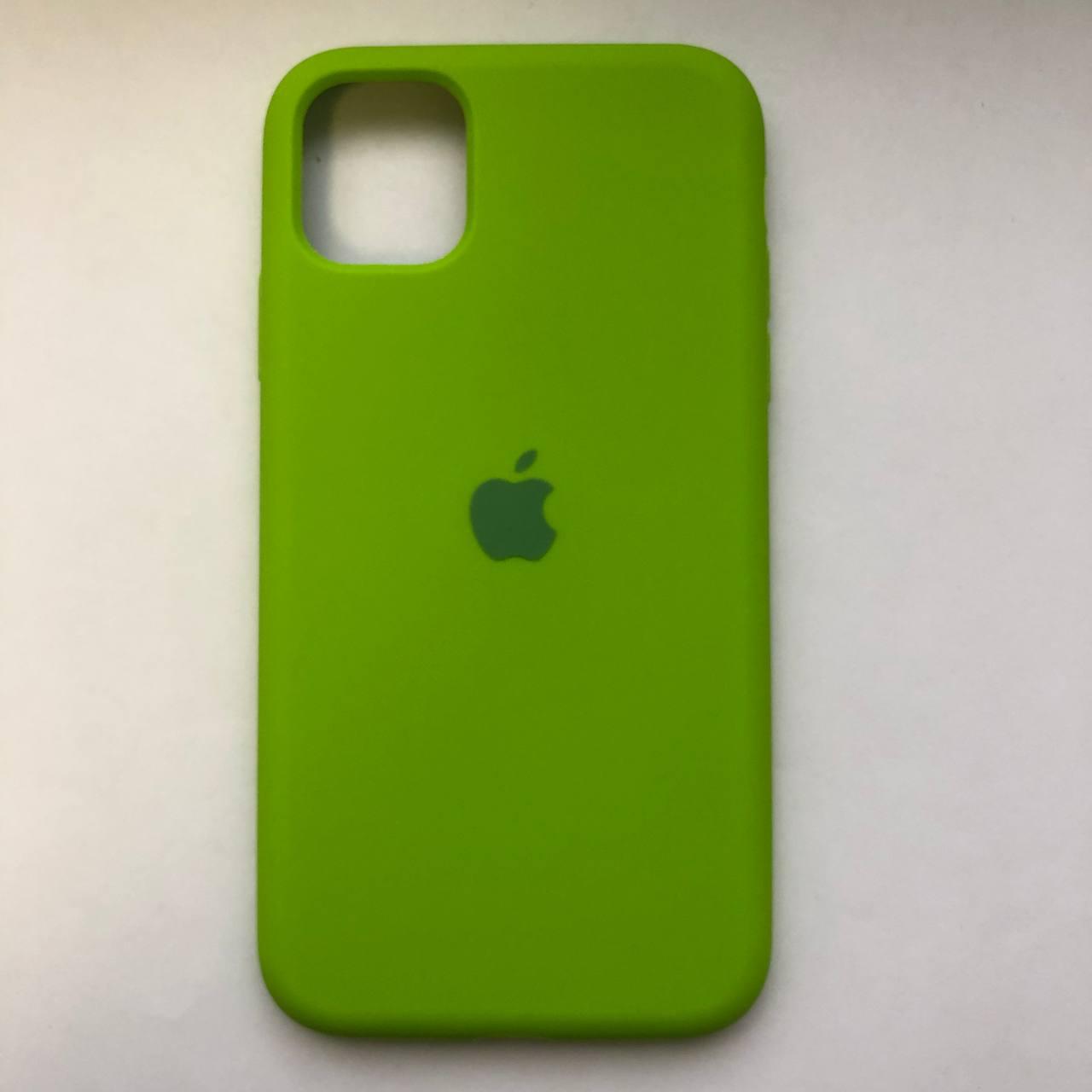 Чехол Silicone Case для Apple iPhone 11 Green