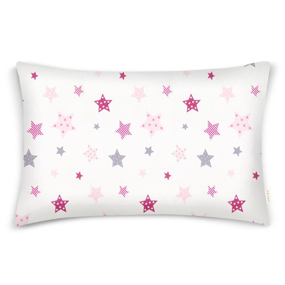 Наволочка детская ранфорс Cosas PINK STARS 40х60 см (4822052372319)