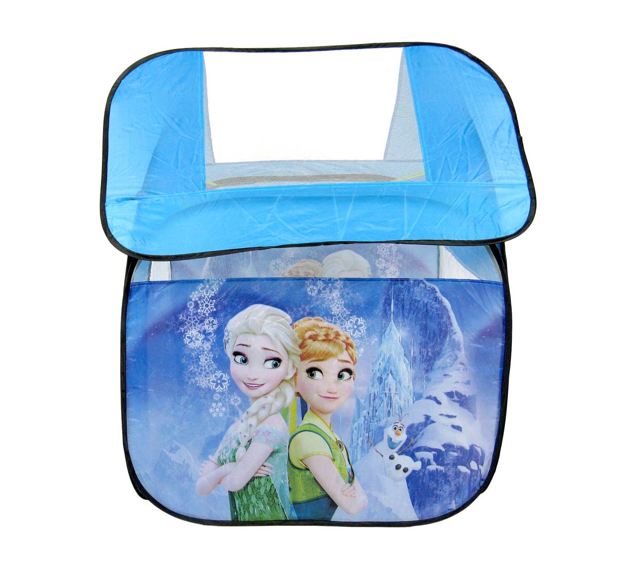 Палатка детская 8009FZ-B FROZEN домик в сумке - фото 2 Палатка детская 8009FZ-B FROZEN домик в сумке - фото 2