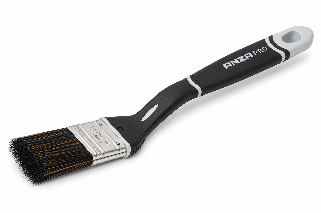 Кисть Anza Super Effective Short Angled Brush Ergo 35 мм