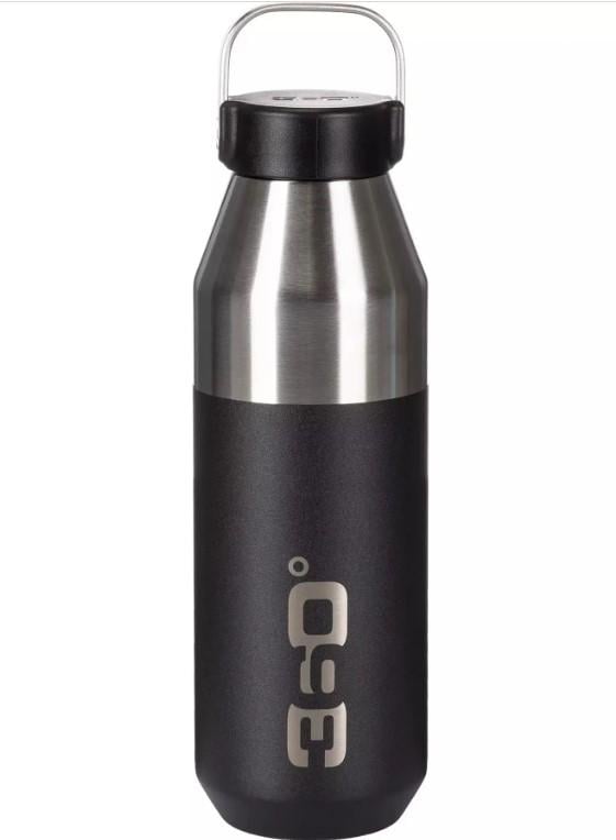 Термофляга 360 degrees Vacuum Insulated Stainless Narrow Mouth Bottle 750 мл Black (STS 360BOTNRW750BK)