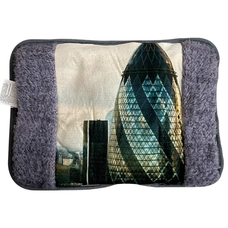 Электрическая грелка Borsa Acqua Небоскребы муфта с автоотключением Фиолетовый (c2608330)