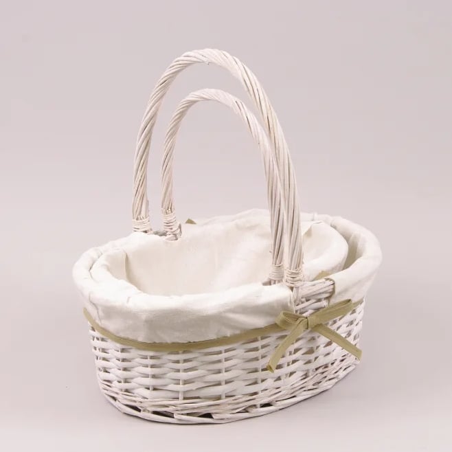 Комплект Кошиків з тканиною Flora 2 шт. (5473)