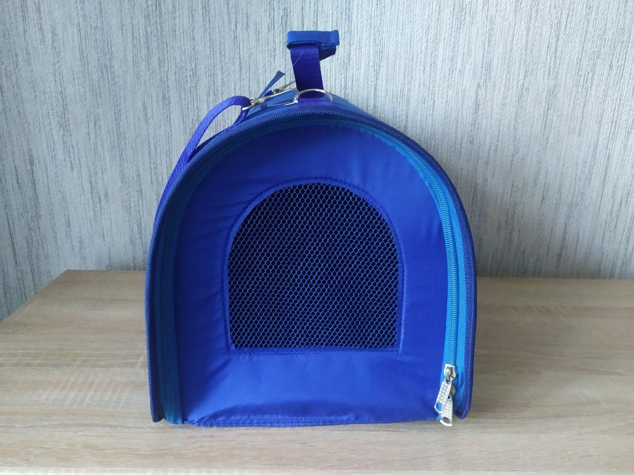Сумка-переноска тунель р. 3 з матрациком 40,5х26х30,5 см Синій - фото 4 Сумка-переноска тунель р. 3 з матрациком 40,5х26х30,5 см Синій - фото 4